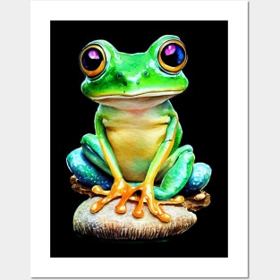 Frog Posters and Art